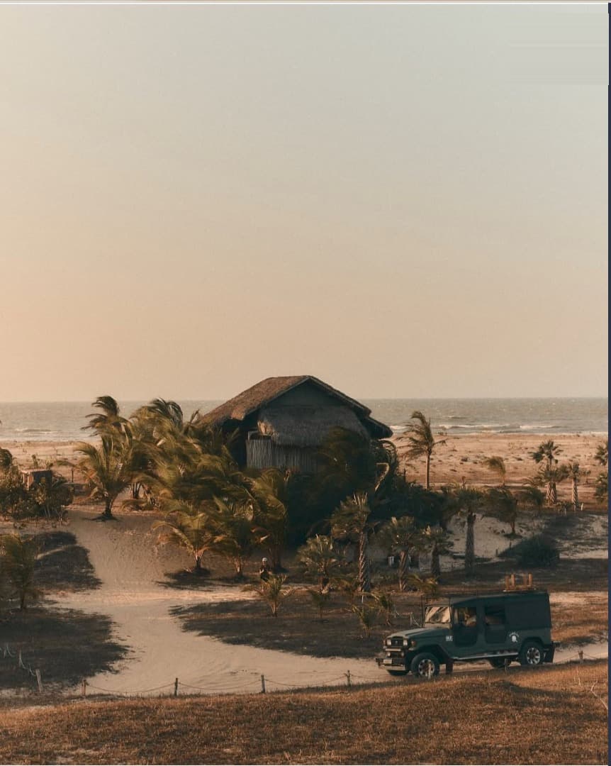 Bangalô à beira-mar: a terra cuidada e documentada