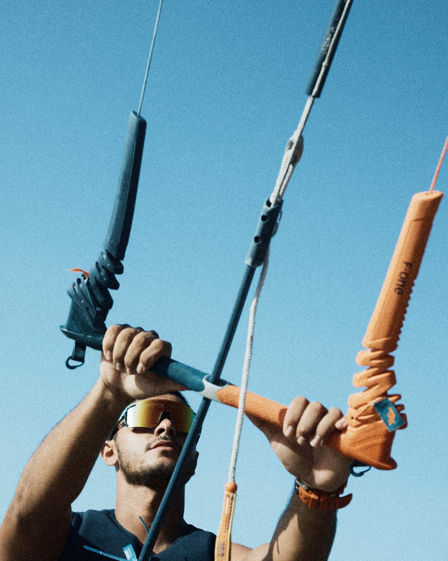 A primeira barra, no kite de Moréias