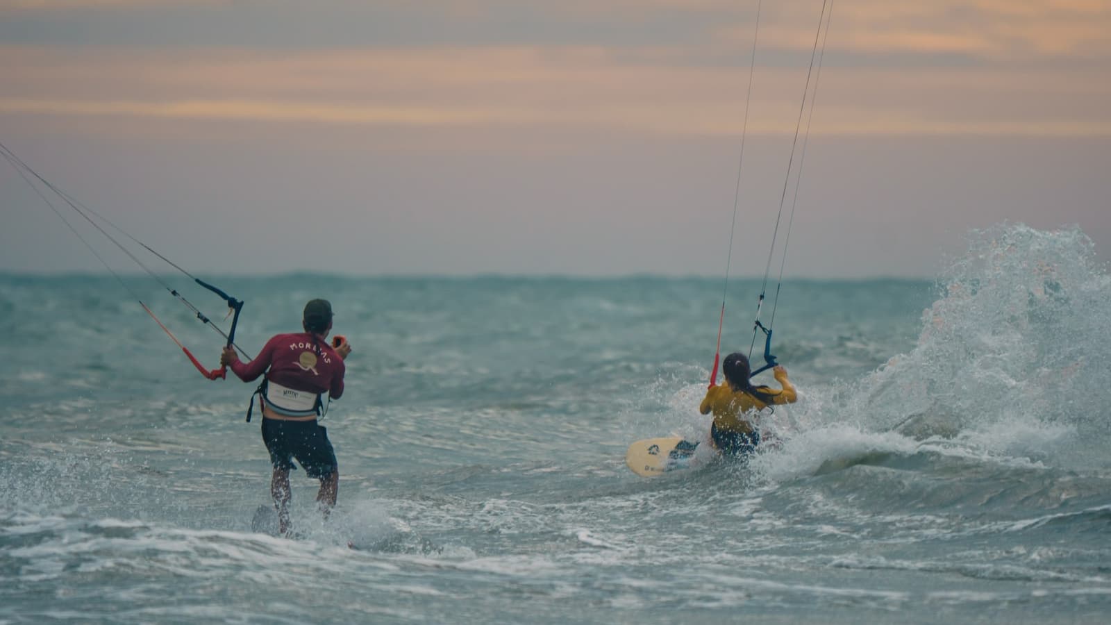 Kite wave na onda de Moréias