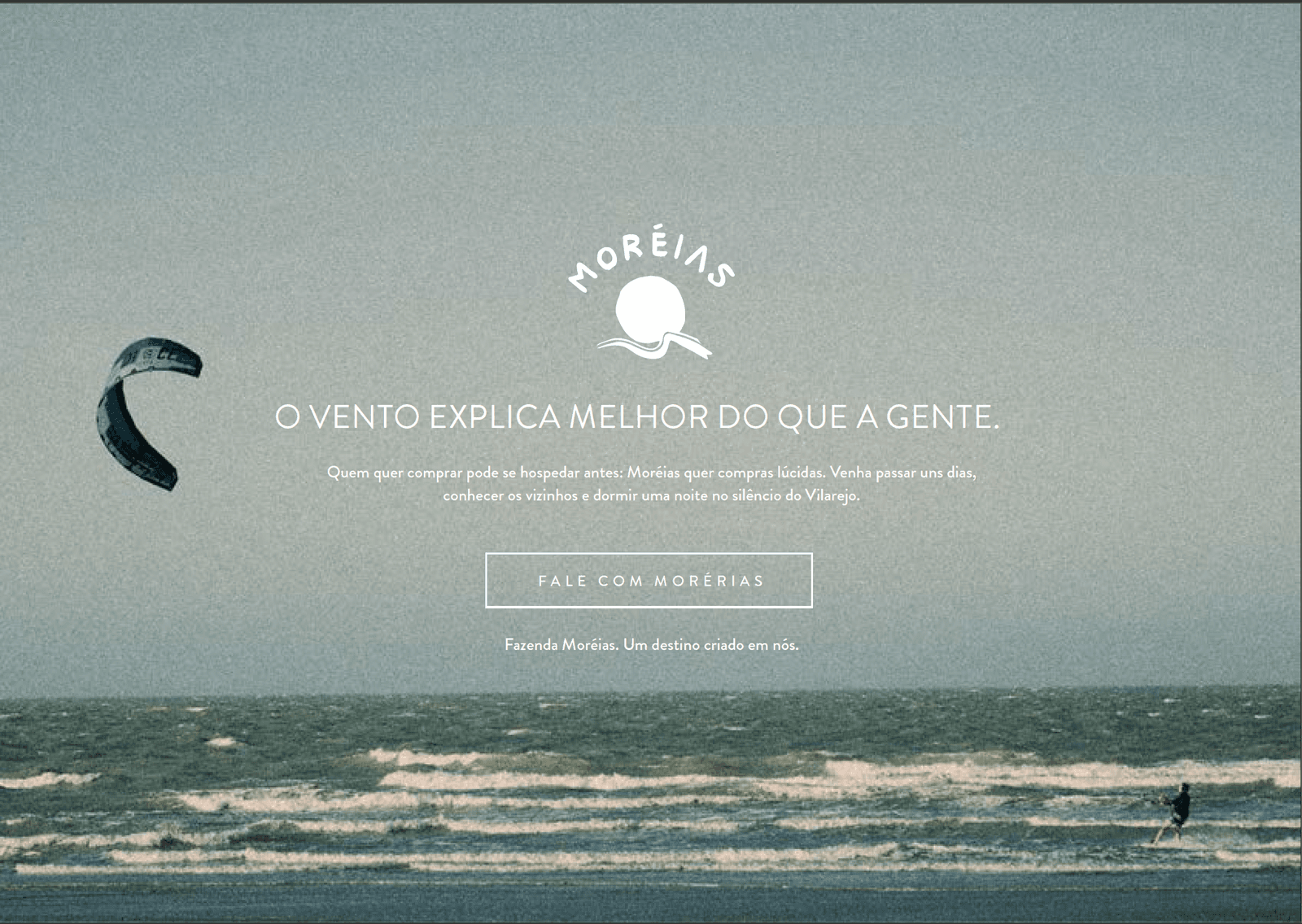 O fim de tarde em Moréias