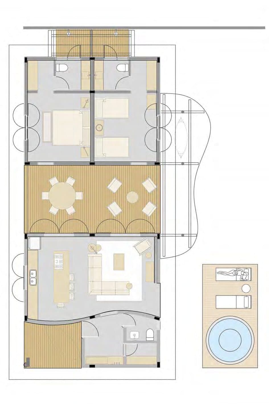 Planta da Casa Tipo 1